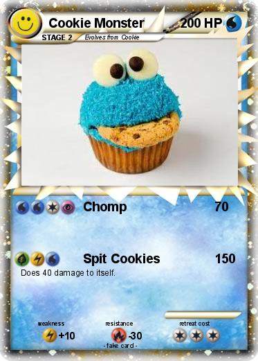 Pokemon Cookie Monster