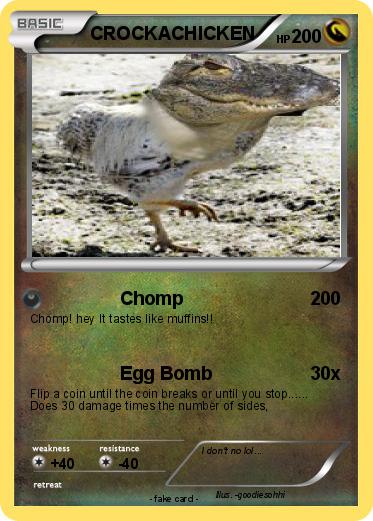 Pokemon CROCKACHICKEN