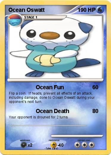 Pokemon Ocean Oswatt