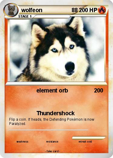 Pokemon wolfeon                   88