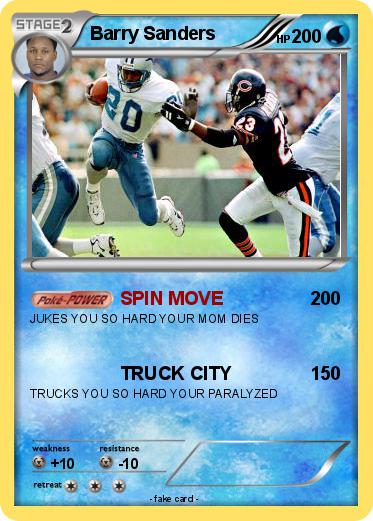 Pokemon Barry Sanders