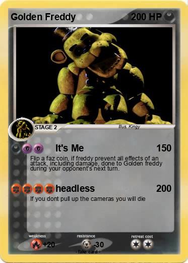 Pokemon Golden Freddy