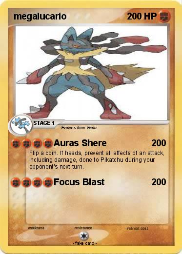 Pokemon megalucario