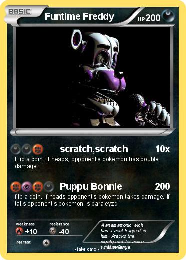Pokemon Funtime Freddy