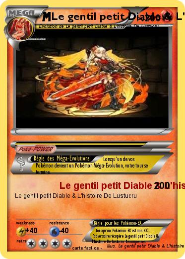 Pokemon Le gentil petit Diable & L'histoire De Lustucru