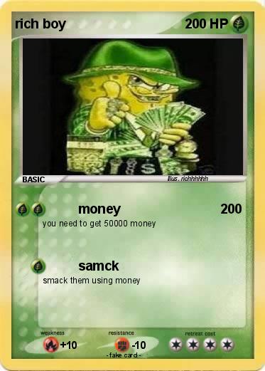 Pokemon rich boy