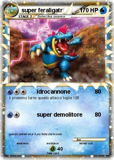 Pokemon super feraligatr