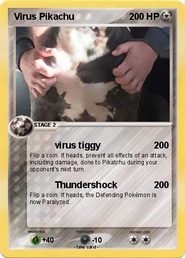 Pokemon Virus Pikachu