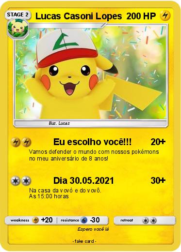 Pokemon Lucas Casoni Lopes