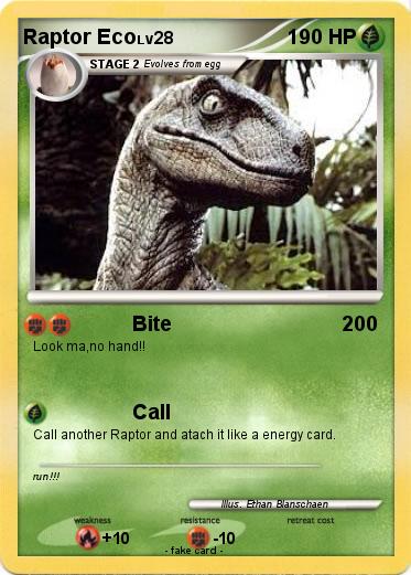 Pokemon Raptor Eco
