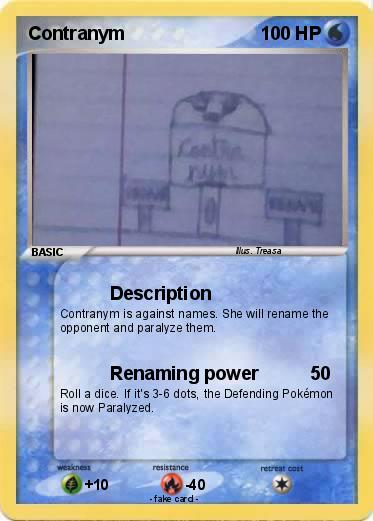 Pokemon Contranym