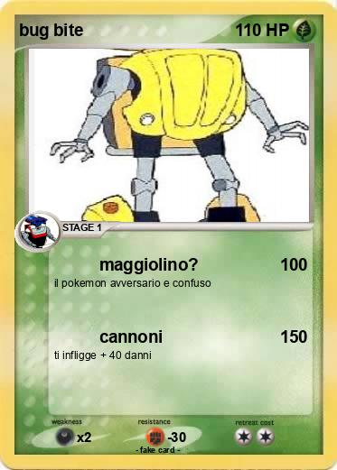 Pokemon bug bite