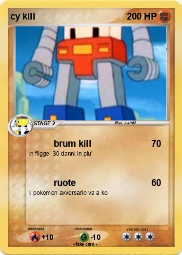 Pokemon cy kill