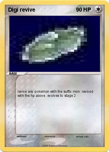 Pokemon Digi revive