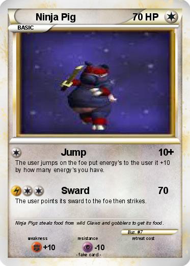 Pokemon Ninja Pig