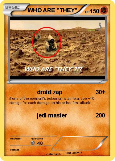 Pokemon WHO ARE "THEY"