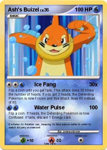 Pokemon Ash's Buizel