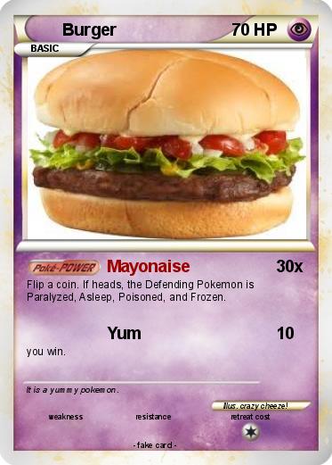 Pokemon Burger