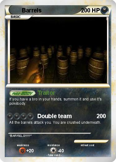 Pokemon Barrels