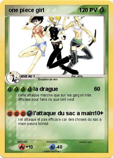 Pokemon one piece girl