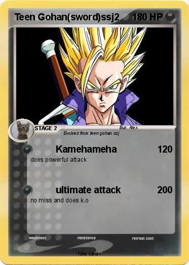 Pokemon Teen Gohan(sword)ssj2