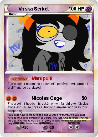 Pokemon Vriska Serket