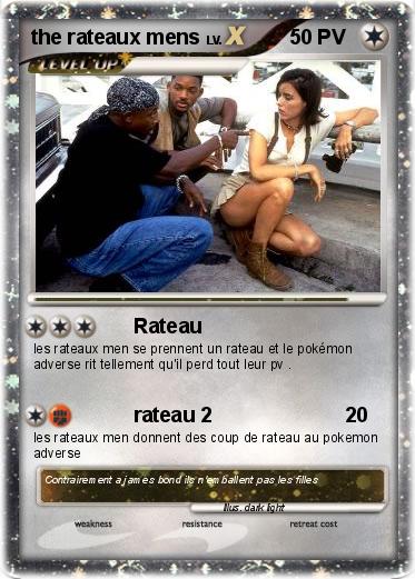 Pokemon the rateaux mens