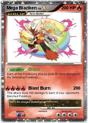 Pokemon Mega Blaziken