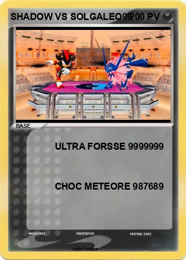 Pokemon SHADOW VS SOLGALEO99
