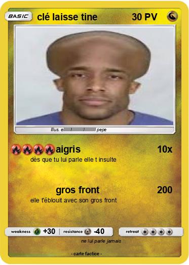 Pokemon clé laisse tine