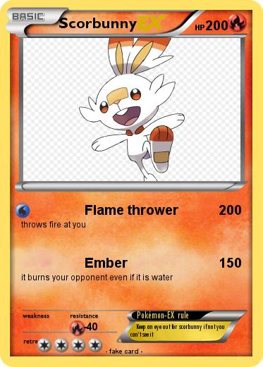 Pokemon Scorbunny