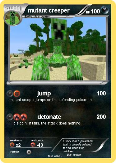 Pokemon mutant creeper
