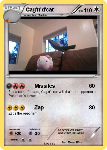 Pokemon Cag'n'd'cat