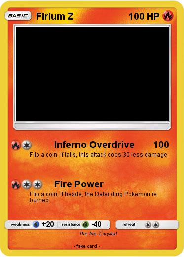 Pokemon Firium Z