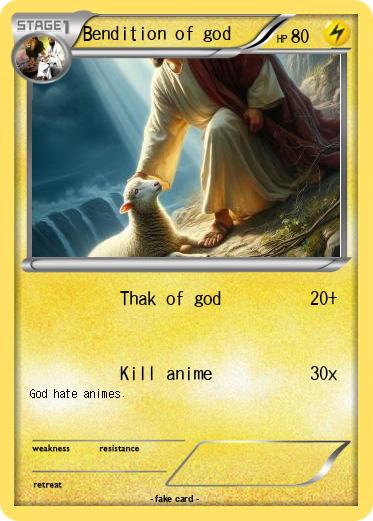 Pokemon Bendition of god