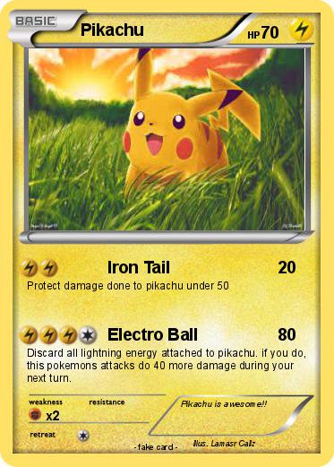 Pokemon Pikachu