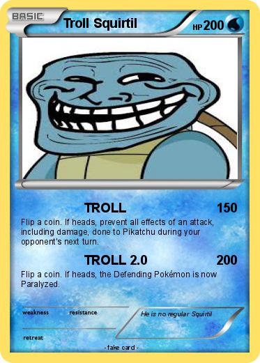 Pokemon Troll Squirtil
