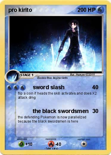 Pokemon pro kirito
