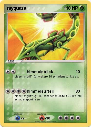 Pokemon rayquaza