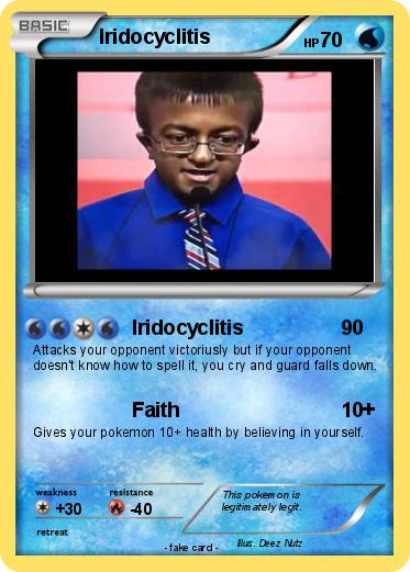 Pokemon Iridocyclitis
