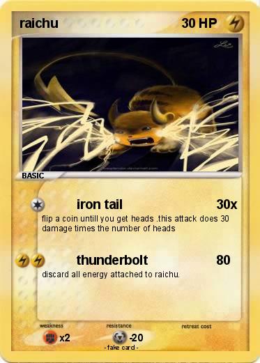 Pokemon raichu