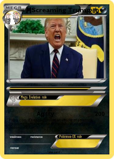 Pokemon Screaming Trump