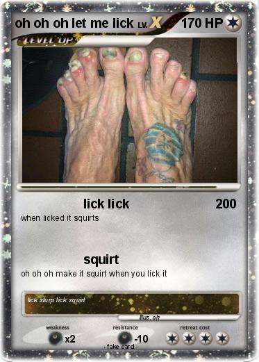 Pokemon oh oh oh let me lick