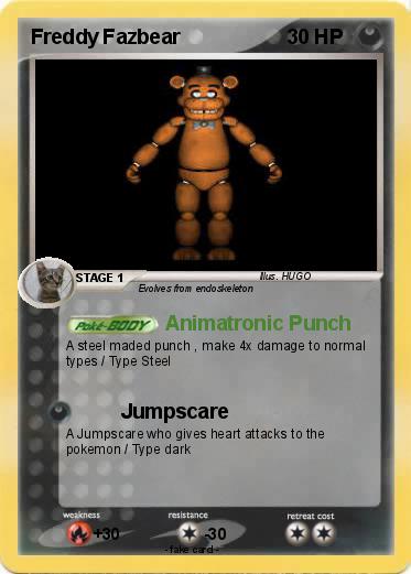 Pokemon Freddy Fazbear