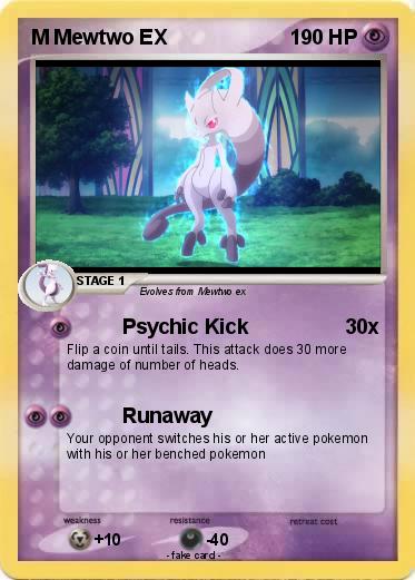 Pokemon M Mewtwo EX