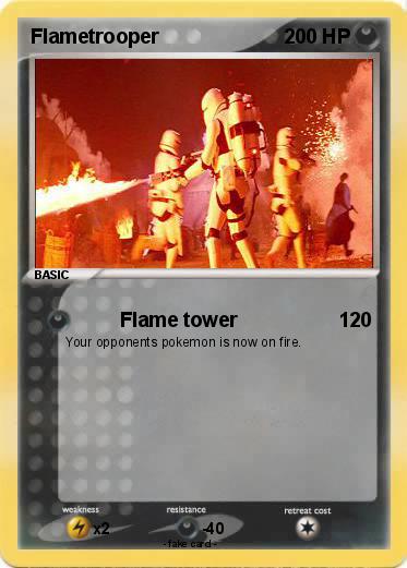 Pokemon Flametrooper
