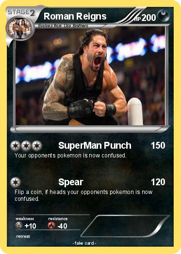 Pokemon Roman Reigns