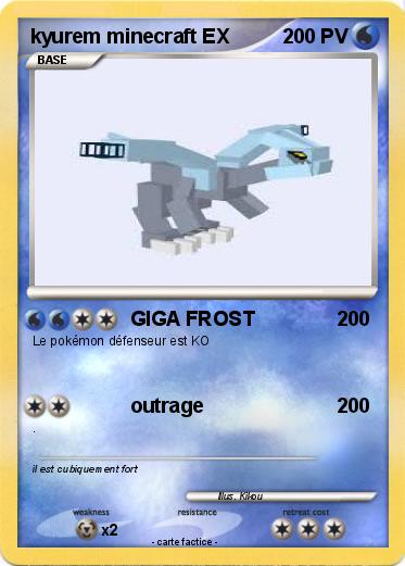 Pokemon kyurem minecraft EX