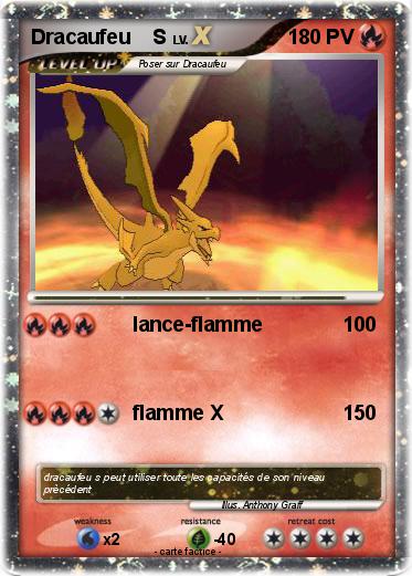Pokemon Dracaufeu    S