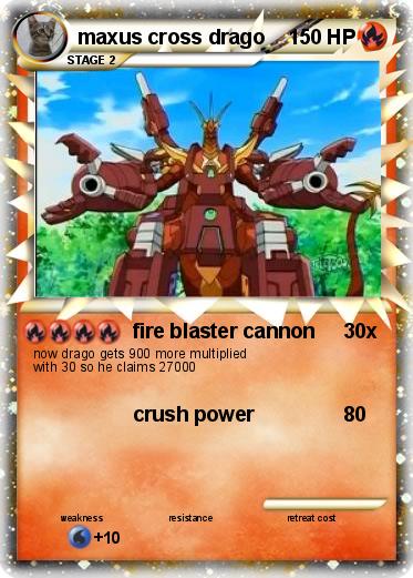 Pokemon maxus cross drago